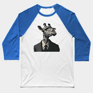 giraffe Baseball T-Shirt